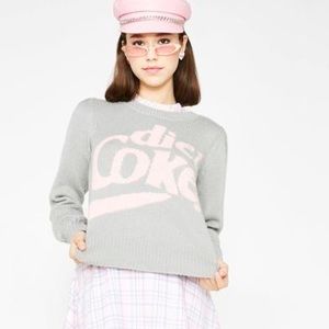 Wildfox Couture Diet Coke Sweater- Size S- Retail: $192